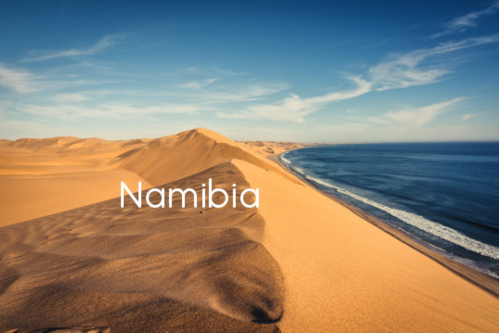 Namib Desert in Namibia