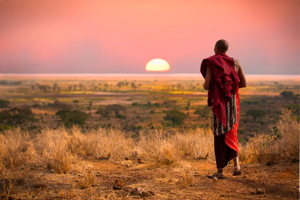 Travel tips 1 Sunset in the plains