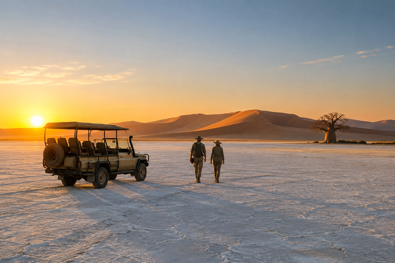 Desert and Salt Pan Adventures Botswana