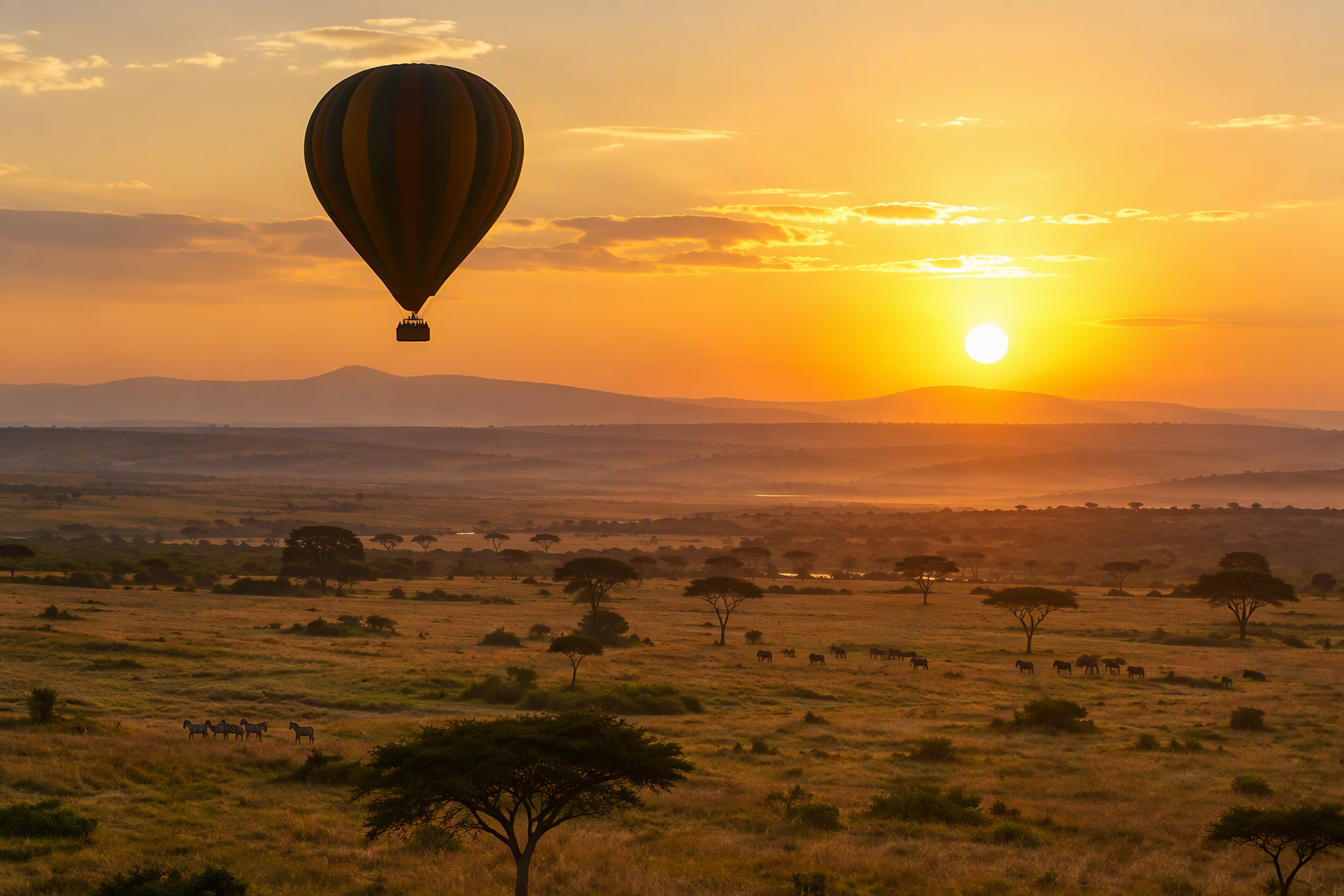 Kenya 16 Hot Air Balloon Safaris